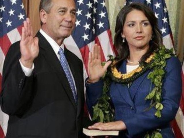 Gabbard Swearing in to Congress
