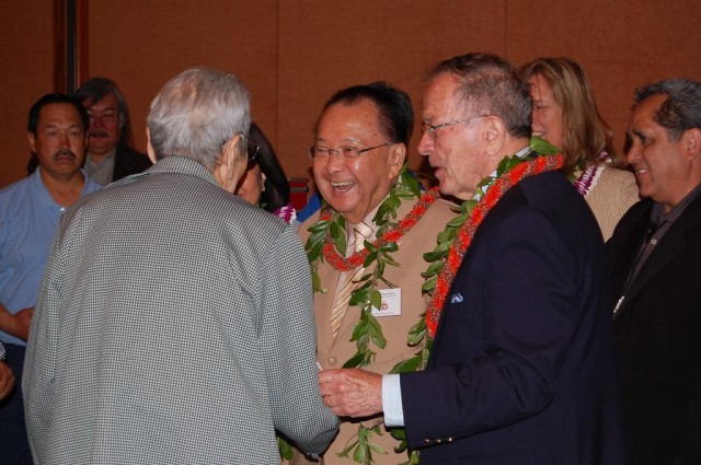 Sens. Dan Inouye and Ted Stevens