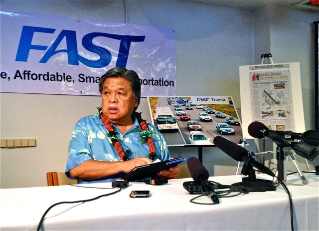 Ben Cayetano Unveils FAST Plan at his HQ