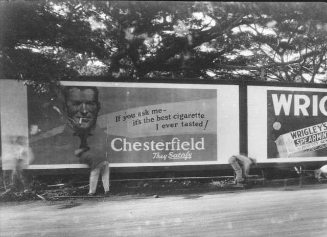 Hawaii billboards 1920s Chesterfield