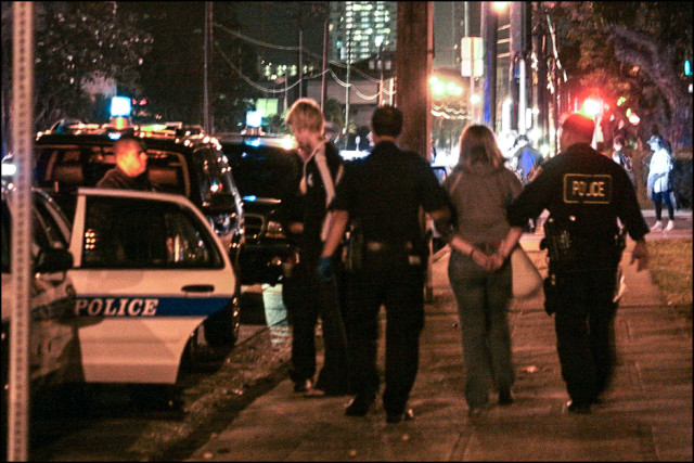 Homeless-Arrest