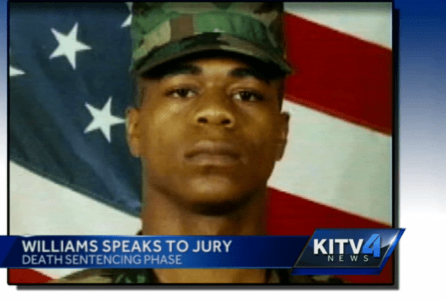 Naeem Williams soldier death penalty
