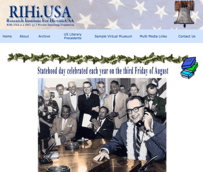 Research Institute for Hawaii USA
