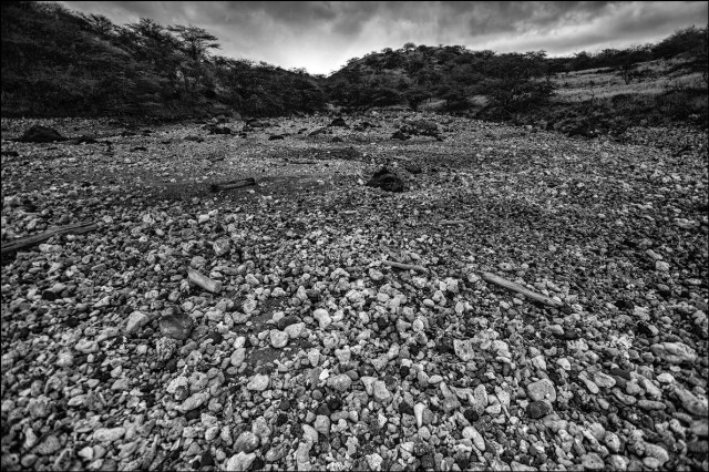 Sunrise from the rock and shell beach at Honoko'a on Kahoolawe. 9.27.14
