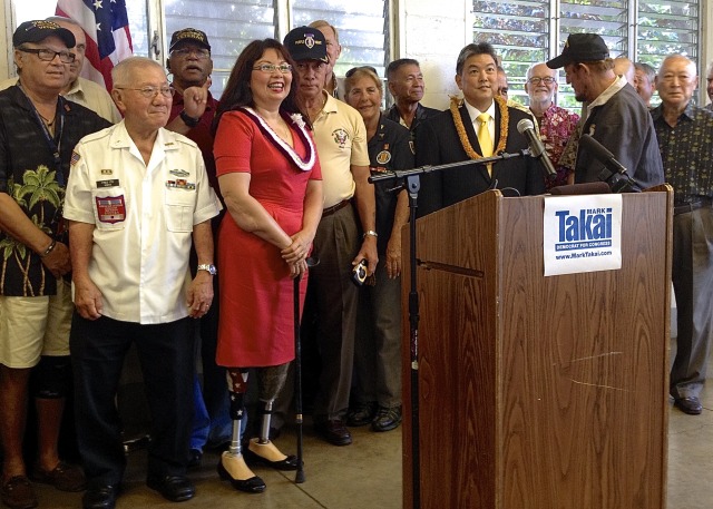 Tammy Duckworth and Mark Takai