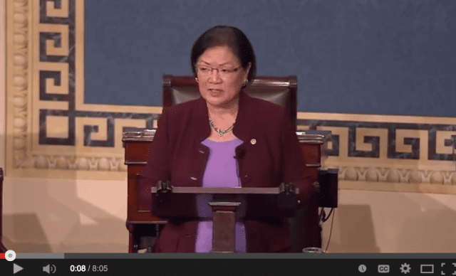 Sen. Mazie Hirono.