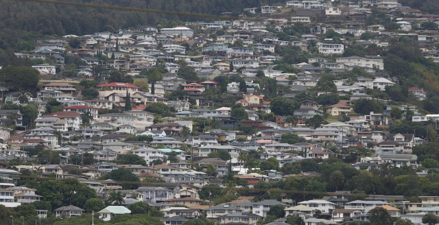 Homes along Alewa Heights. Honolulu, Hawaii. 11 march 2015. photograph Cory Lum/Civil Beat