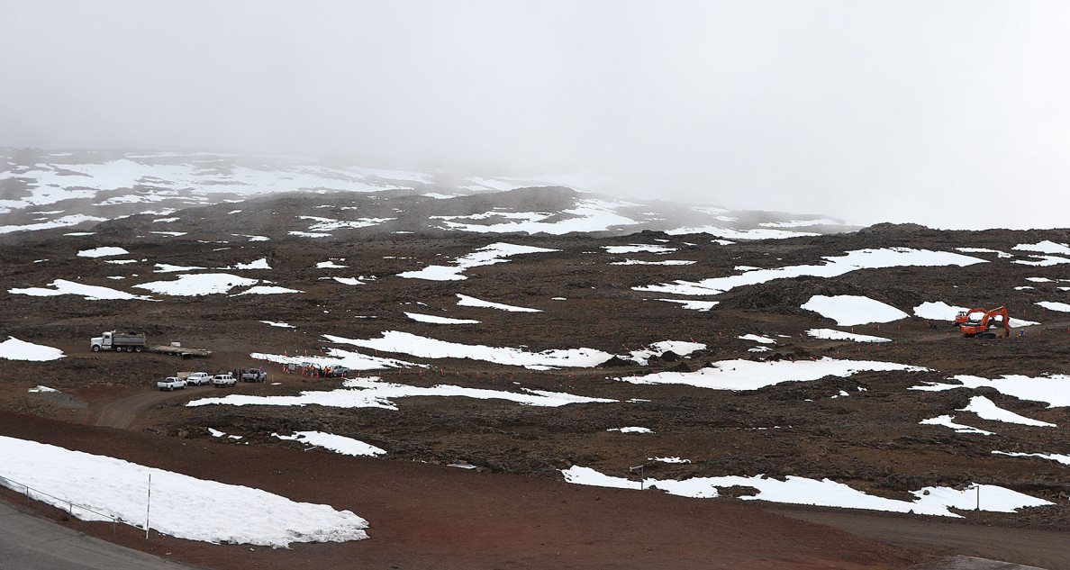 TMT Mauna Kea overall site2.  9 april 2015. photograph Cory Lum/Civil Beat