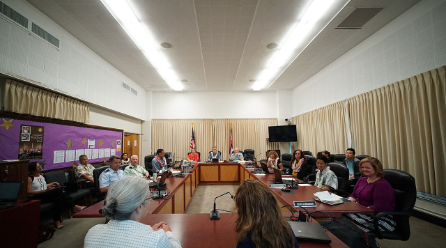 BOE meeting on sex education. 16 june 2015. photograph Cory Lum/Civil Beat