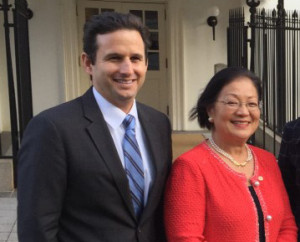 Senators Brian Schatz and Mazie Hirono