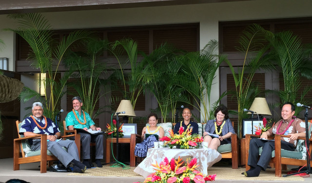 Leadership panel  the the 2015 Native Hawaiian Education Summit. Kamehameha Schools.