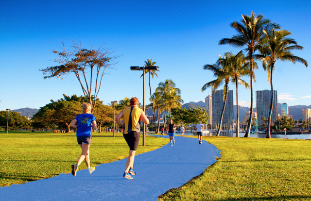 Magic Island Pathway option - blue