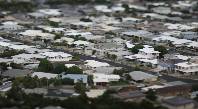 View from Hanauma Bay ridge looking down on homes off of Lunalilo Home Road. Hawaii Kai. Homes, Hawaii real estate. 2 dec 2015. photograph by Cory Lum/Civil Beat