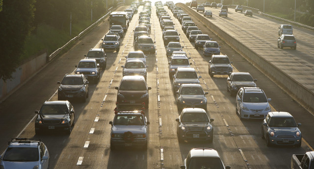 honolulu traffic on a saturday